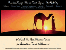Tablet Screenshot of morocco-travel-agency.com